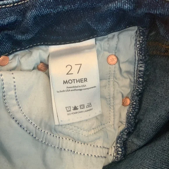 MOTHER Denim The Looker Ankle Fray - Picture 10 of 10